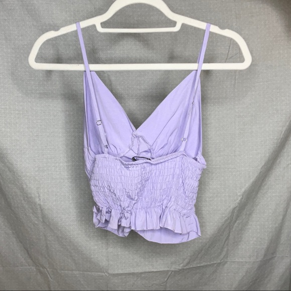 Purple Ruffle Tank - Picture 3 of 3